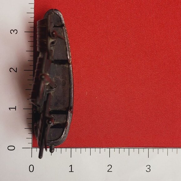 Vintage Antique Finish Die Cast Metal Sailing Ship Pencil Sharpener - Picture 10 of 15